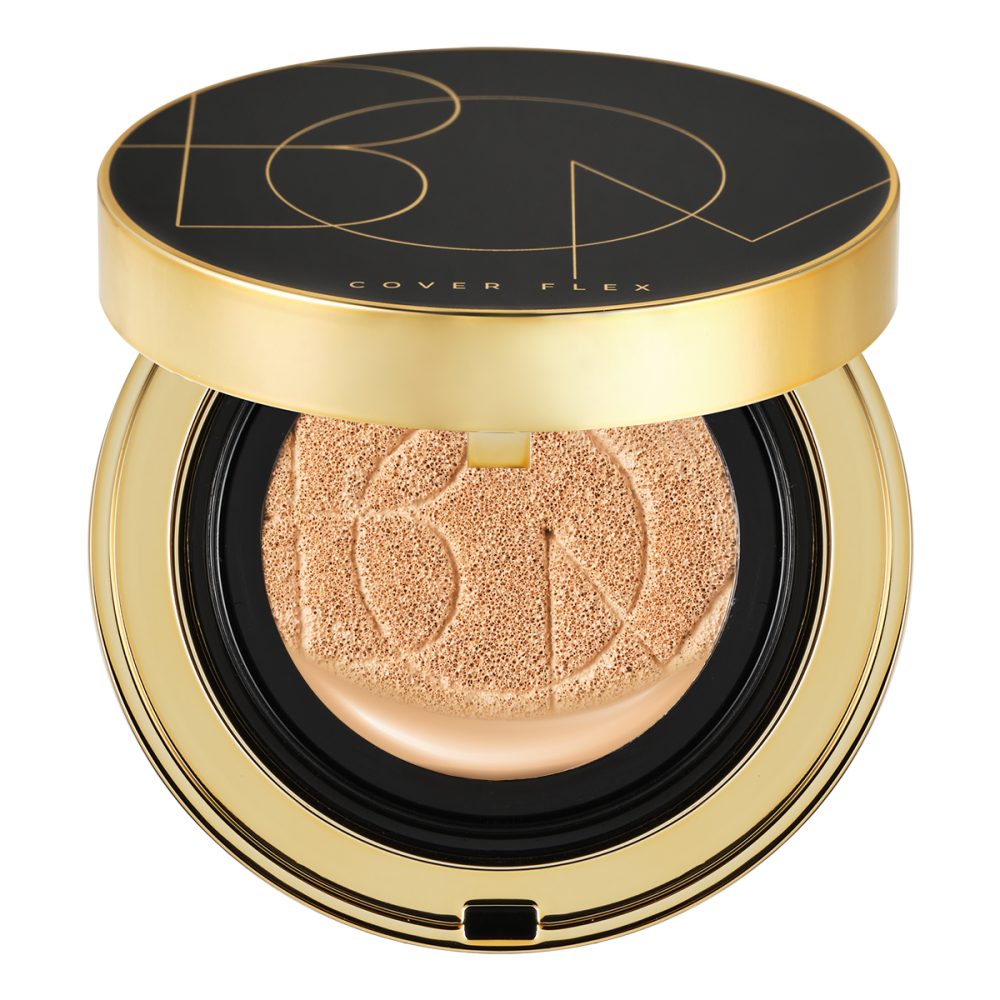 Foundation BOM Cover Flex Cushion SPF50+ PA+++ color 21N Ivory - Koreancare