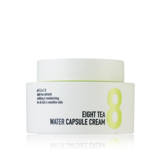 Cremă pentru piele sensibilă cu 8 extracte de ceai BOM Eight Tea Water Capsule Cream