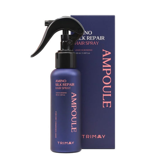 A protective bond spray for dry and damaged hair Trimay Amino Silk Repair Hair Spray Ampoule