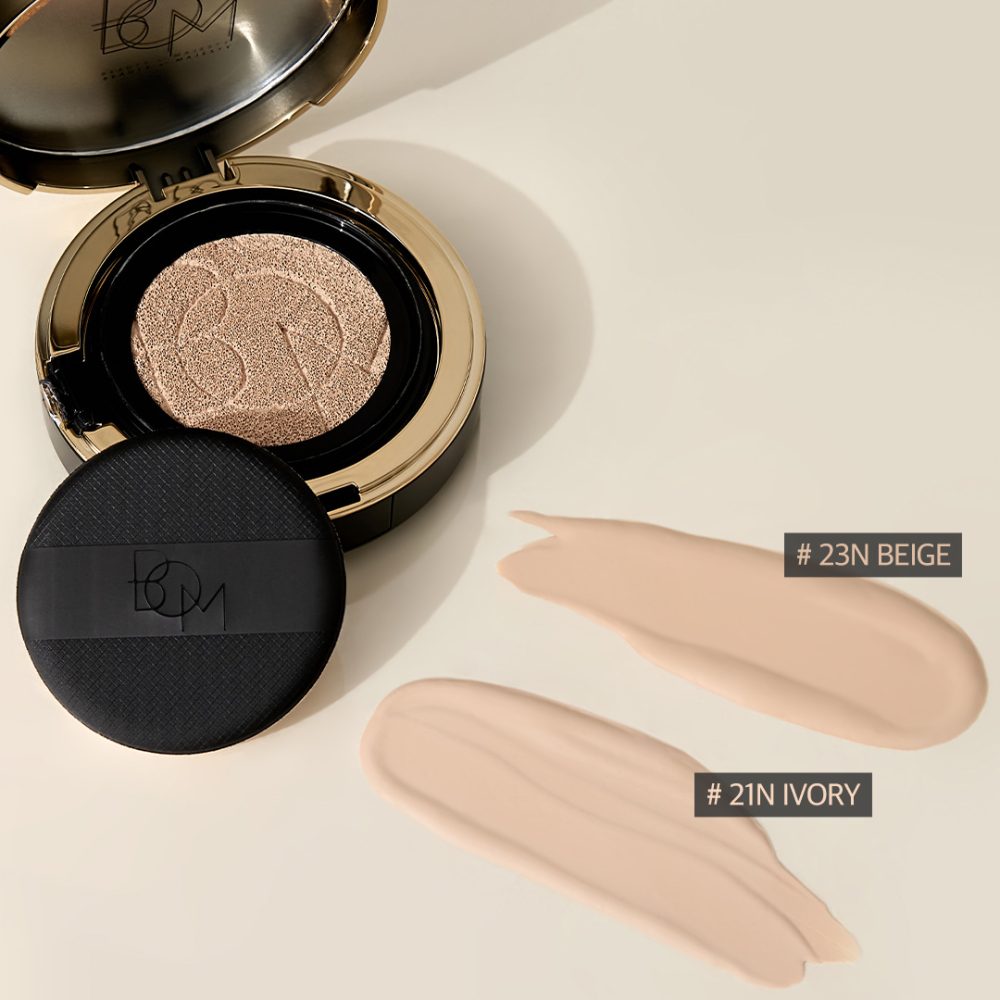 Foundation BOM Cover Flex Cushion SPF50+ PA+++ color 21N Ivory