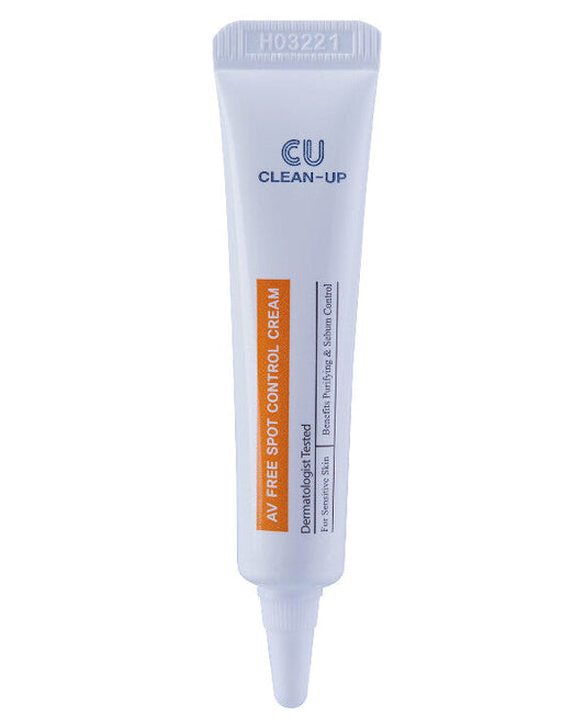 Koncentrált akneellenes krém CUSKIN Clean-Up AV Free Spot Control Cream