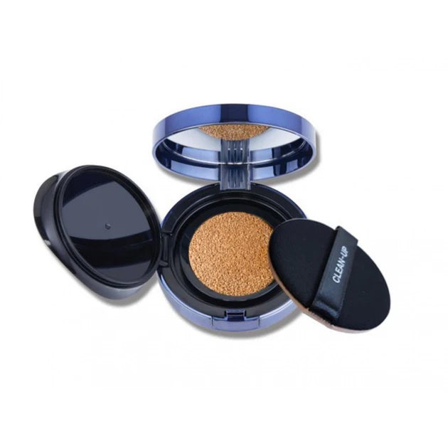 Foundation με υψηλή προστασία από τον ήλιο CUSKIN Clean-Up Skin Fit Cushion SPF 50+ PA +++