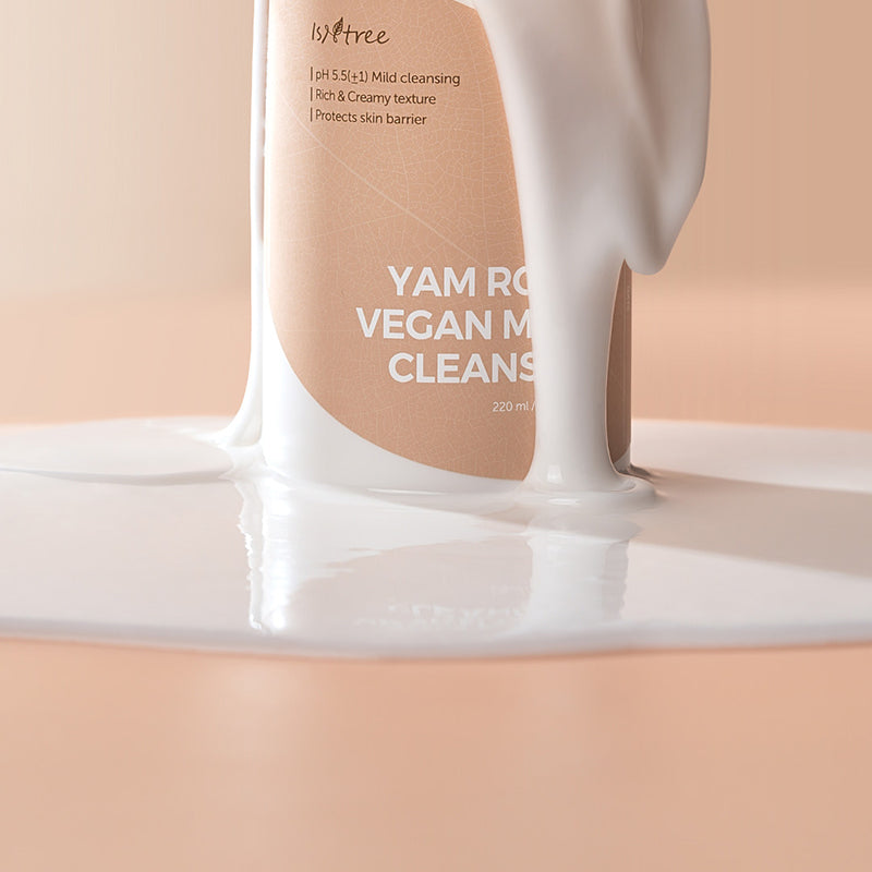 Vegan cleansing milk for the face Isntree Yam Root Vegan Milk Cleanser