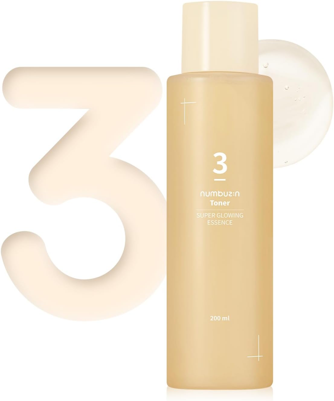 Toner with enzymes and niacinamide NUMBUZIN No,3 Super Glowing Essence Toner - Koreancare