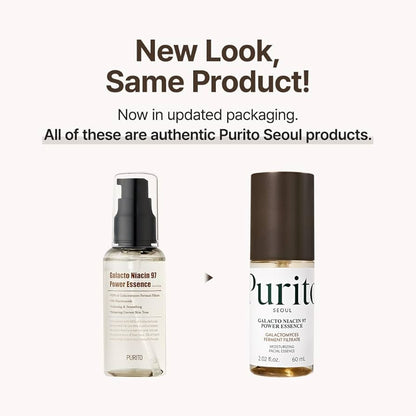 Purito Galacto Niacin 97 Power Essence Facial Essence with Galactomycin and Niacinamide