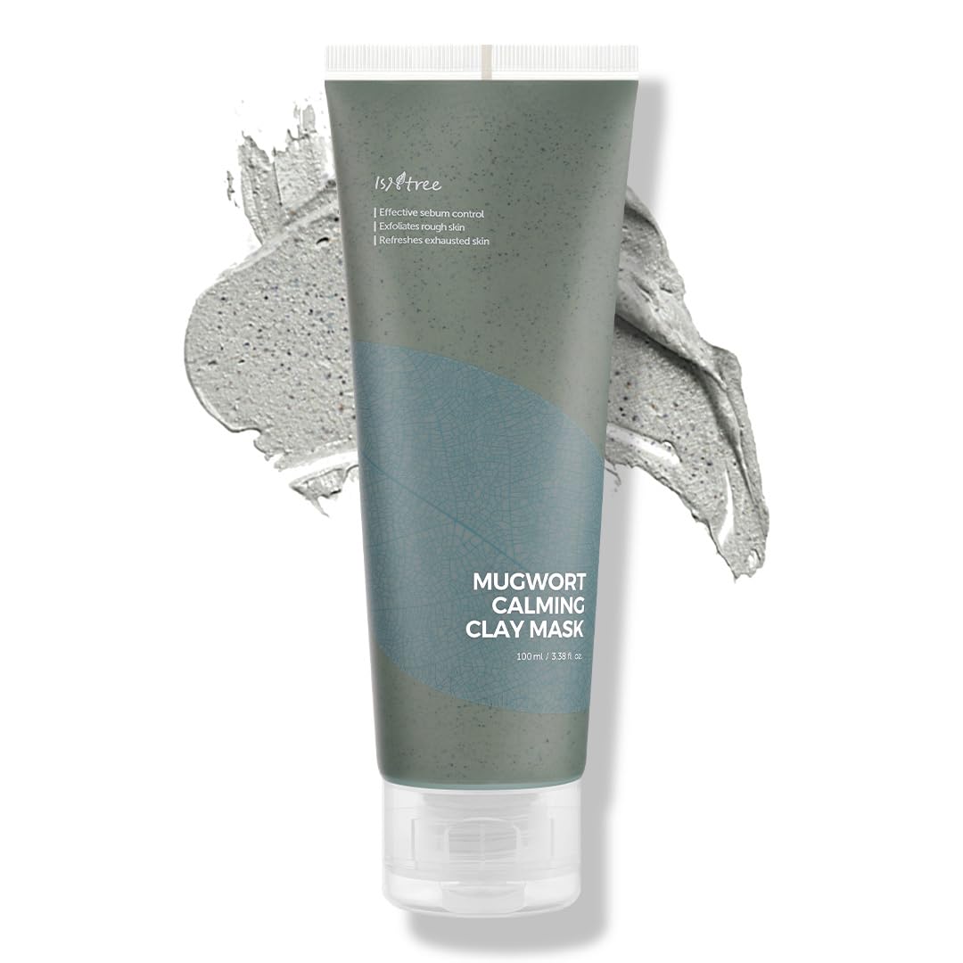 Maska za lice s šest vrsta gline Isntree Mugwort Calming Clay Mask