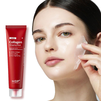 ANTI-AGING FACE MASK WITH 70.2% COLLAGEN Medi-Peel Red Lacto Collagen Wrapping Mask