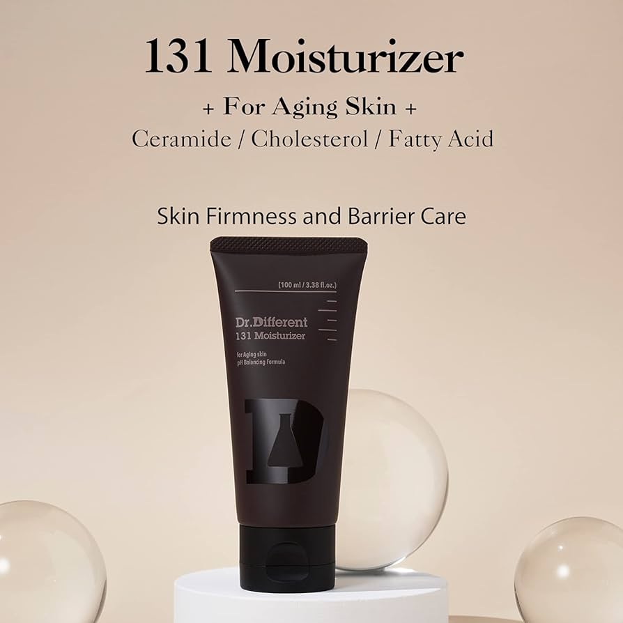 ANTI-AGING CREAM WITH CHOLESTEROL AND CERAMIDES FOR DRY AND SENSITIVE SKIN Dr, Different 131 Moisturizer 100ml