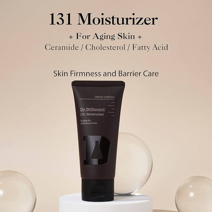 ANTI-AGING CREAM WITH CHOLESTEROL AND CERAMIDES FOR DRY AND SENSITIVE SKIN Dr, Different 131 Moisturizer 100ml