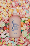 OKORU Silky Hair Treatment La Tulip tube with camellia and argan oil