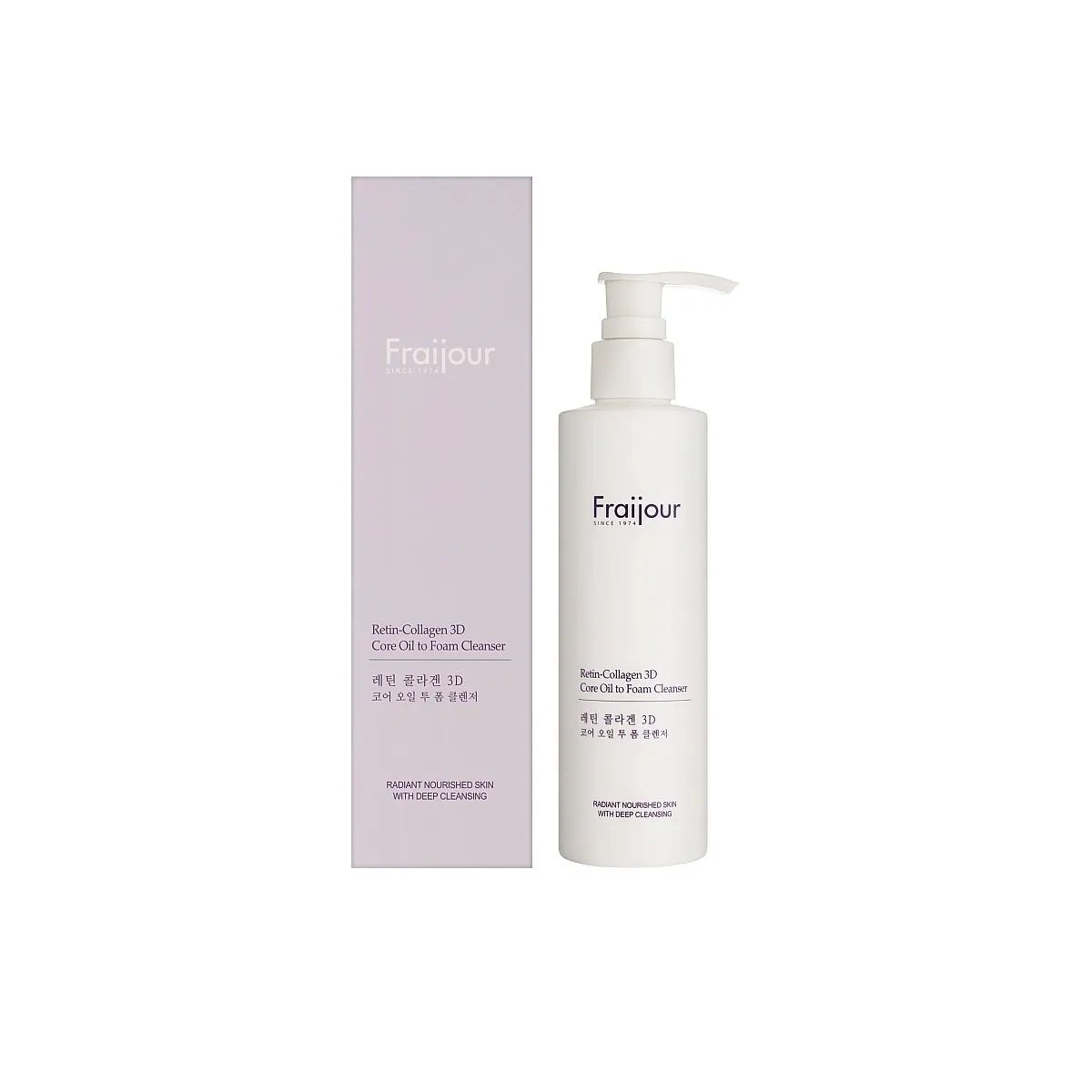 Fraijour Retin-Collagen 3D Core Oil to Foam Cleanser 210ml