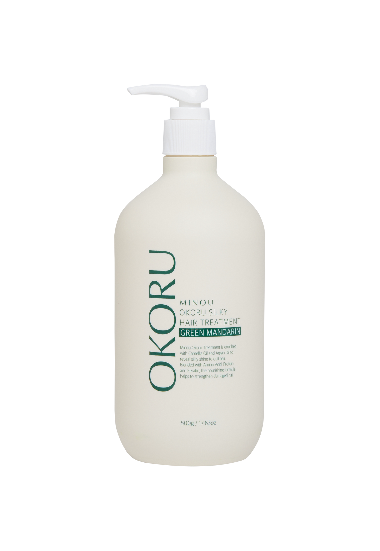 Shampoo with long-lasting mandarin aroma OKORU SCALP SHAMPOO – GREEN MANDARIN