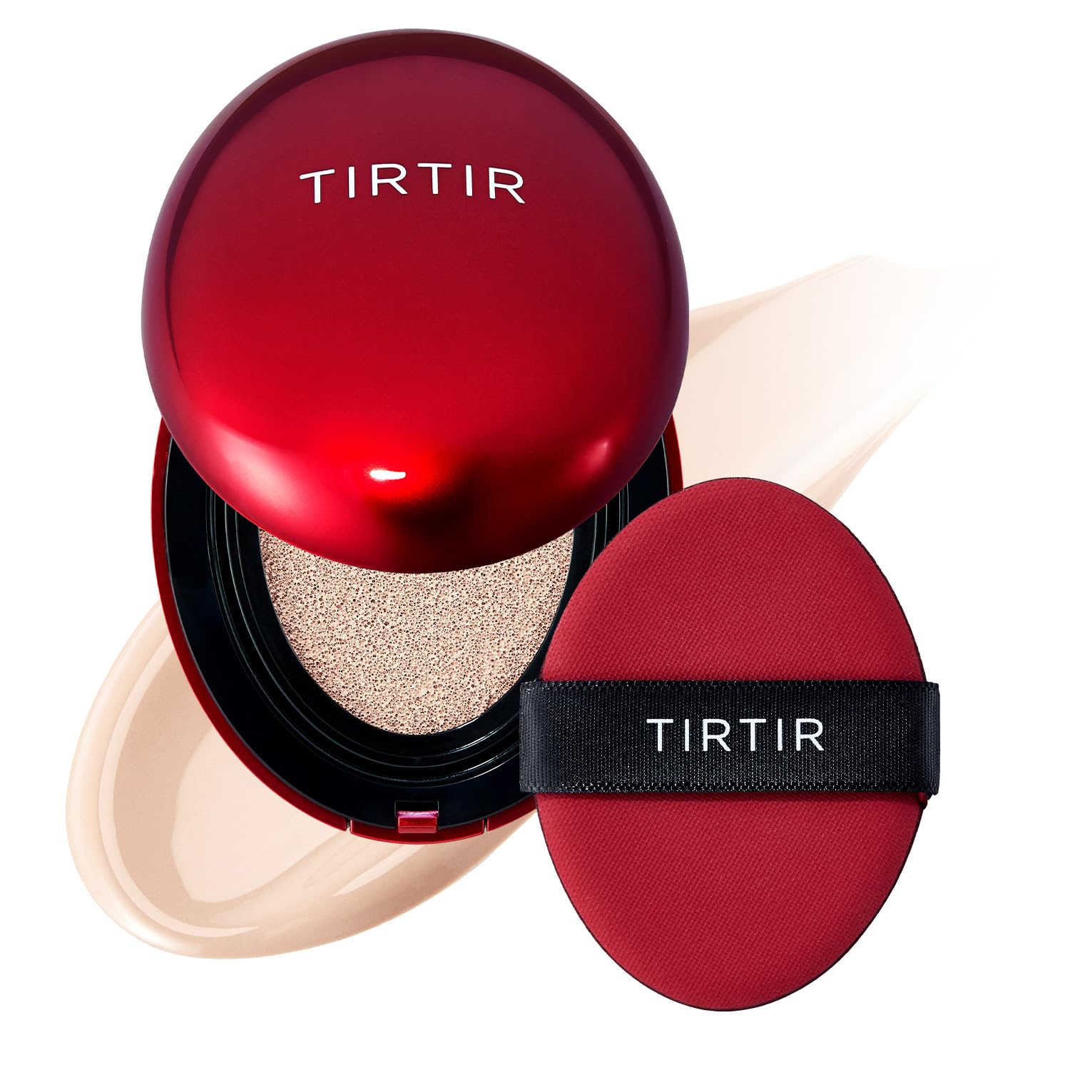 Brightening face powder with UV protection TIRTIR Mask Fit Red Cushion MINI SPF40 PA++ - Koreancare