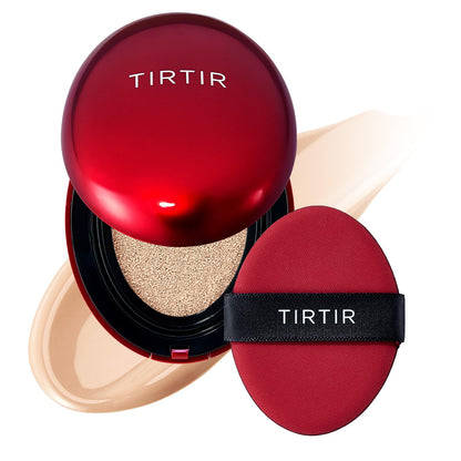 Brightening face powder with high coverage TIRTIR Mask Fit Red Cushion Foundation - Koreancare
