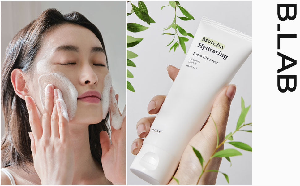 Spumă de curățare hidratantă B-LAB Matcha Hydrating Foam Cleanser