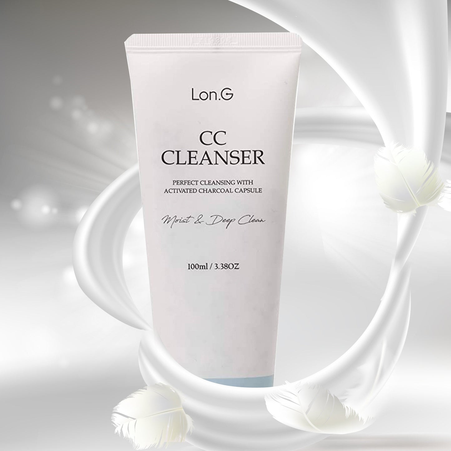 Facial cleansing gel with active carbon capsules Lon,G CC CLEANSER