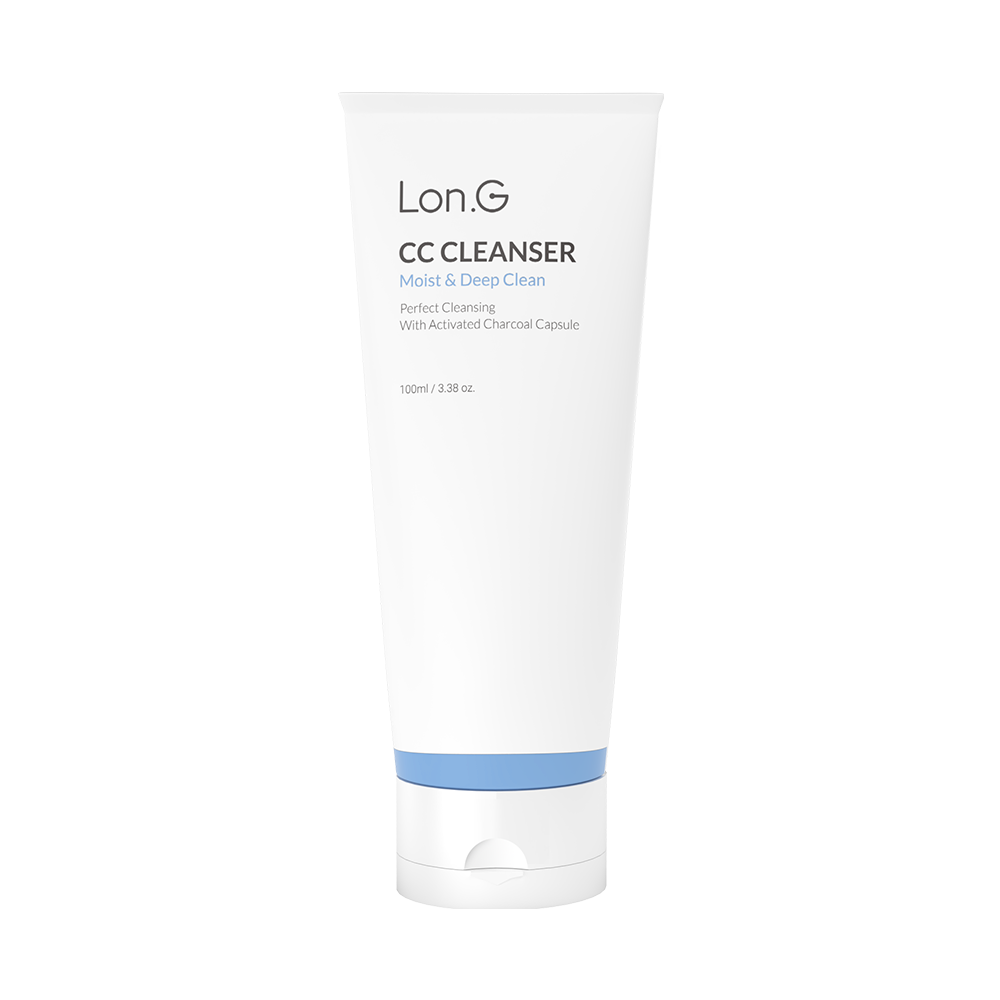 Facial cleansing gel with active carbon capsules Lon,G CC CLEANSER