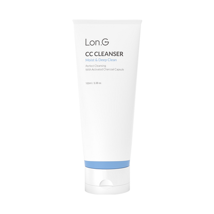 Facial cleansing gel with active carbon capsules Lon,G CC CLEANSER