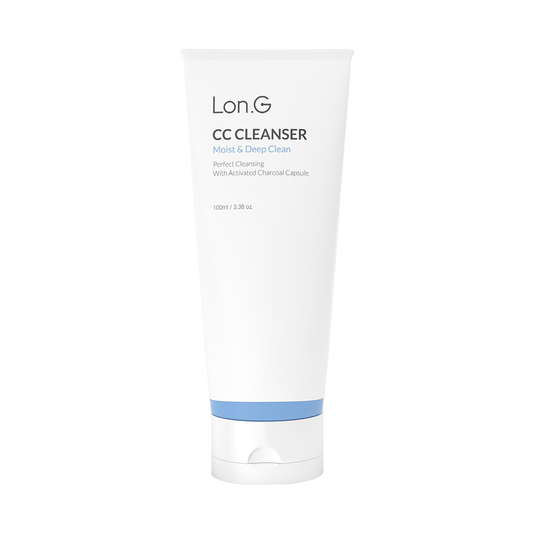 Facial cleansing gel with active carbon capsules Lon,G CC CLEANSER