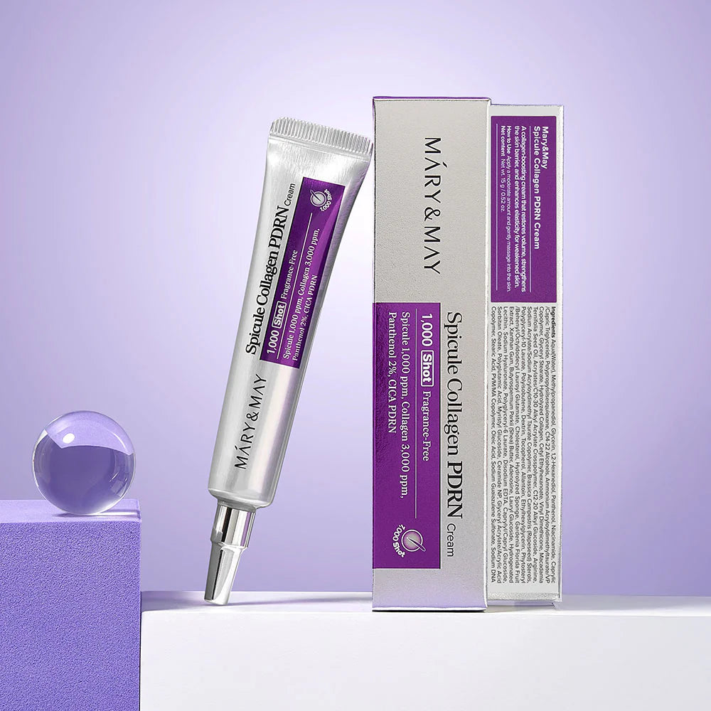 Mary &amp; May Spicule Collagen PDRN Cream 15g - Koreancare