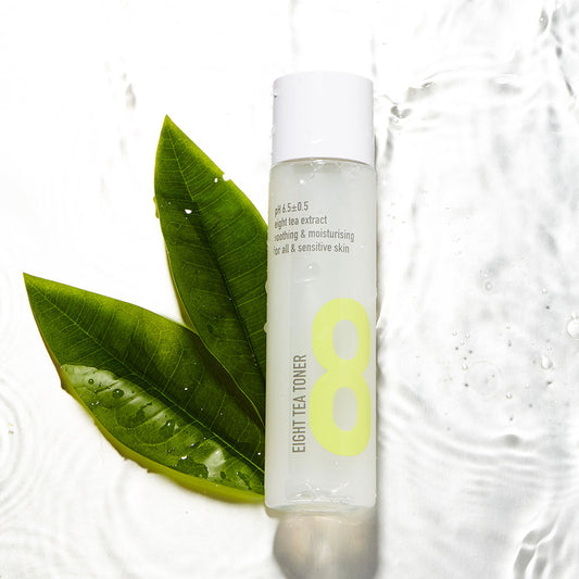 Hydrating and soothing toner with 8 tea extracts BOM Eight Tea Toner