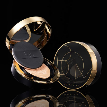 Alapozó BOM Cover Flex párna SPF50+ PA+++ szín 21N Ivory 