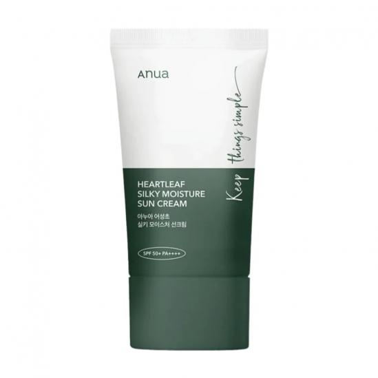 ANUA HEARTLEAF SILKY MOISTURE SUNSCREEN 50ml