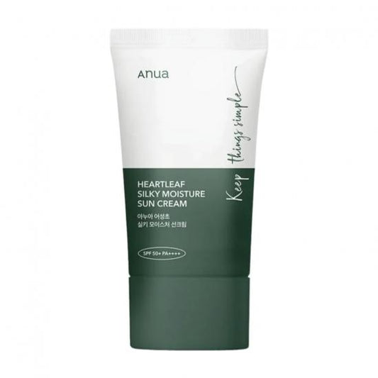 ANUA HEARTLEAF SILKY MOISTURE SUNSCREEN 50ml