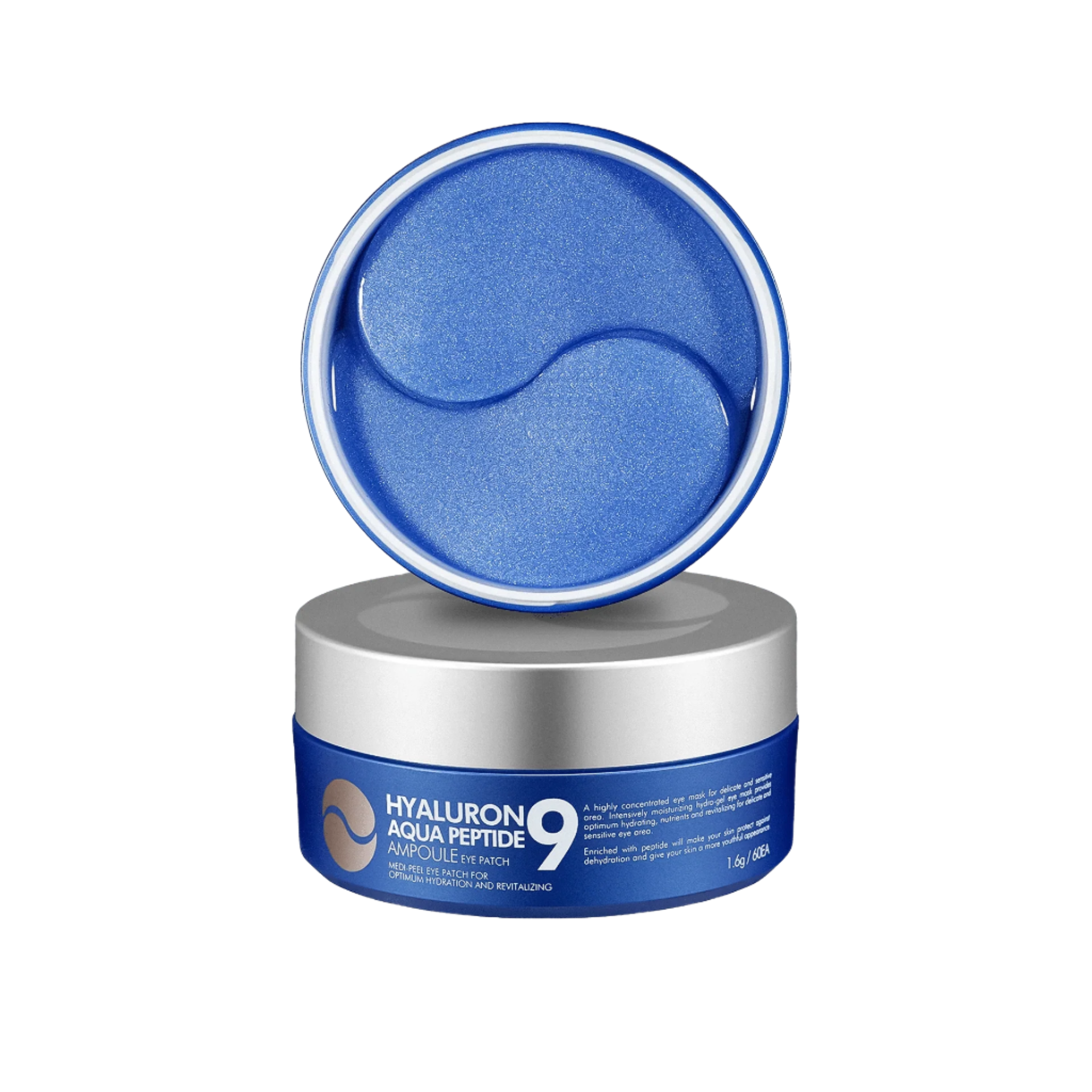 Szemkörnyék tapasz peptidekkel és hialuronsavval Medi-Peel Hyaluron Aqua Peptide 9 Ampoule Eye Patch