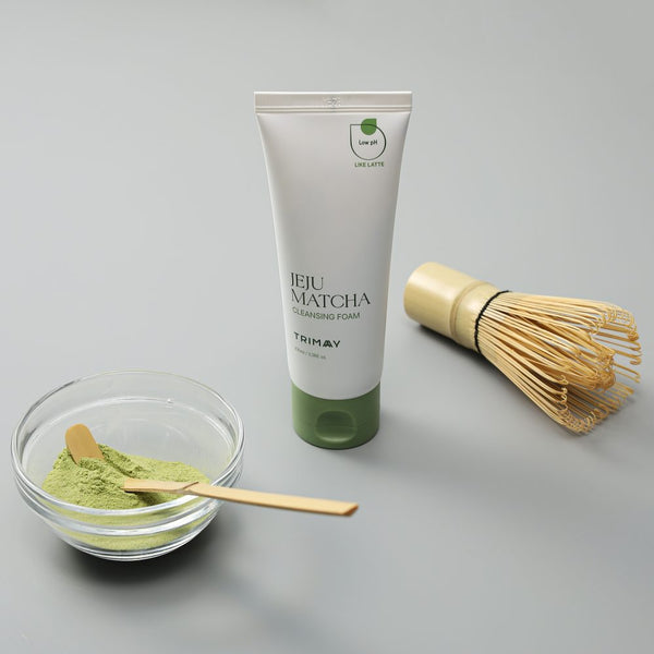 Trimay Jeju Matcha Low pH Cleansing Foam