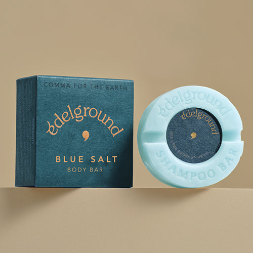 Soap with Dead Sea salt Edelground Blue Salt Body bar - Koreancare