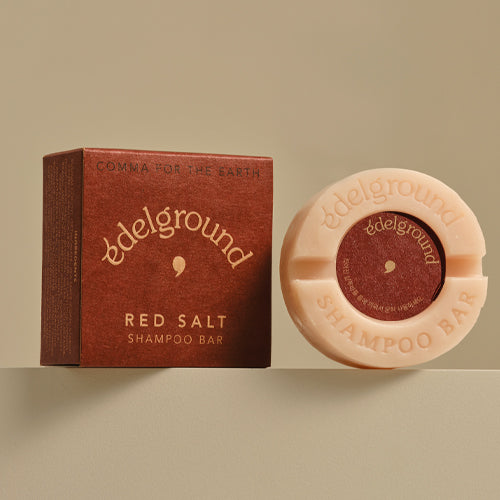 Șampon solid cu sare roșie Edelground Red Salt Shampoo Bar 100g
