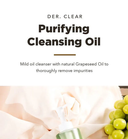 RNW DER Hydrophilic Face Oil, CLEAR Purifying Cleansing Oil