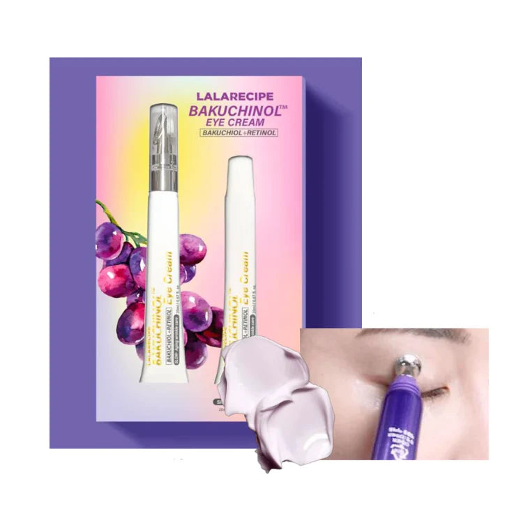 LALARECIPE Bakuchinol Eye Cream Eye Cream + Massager