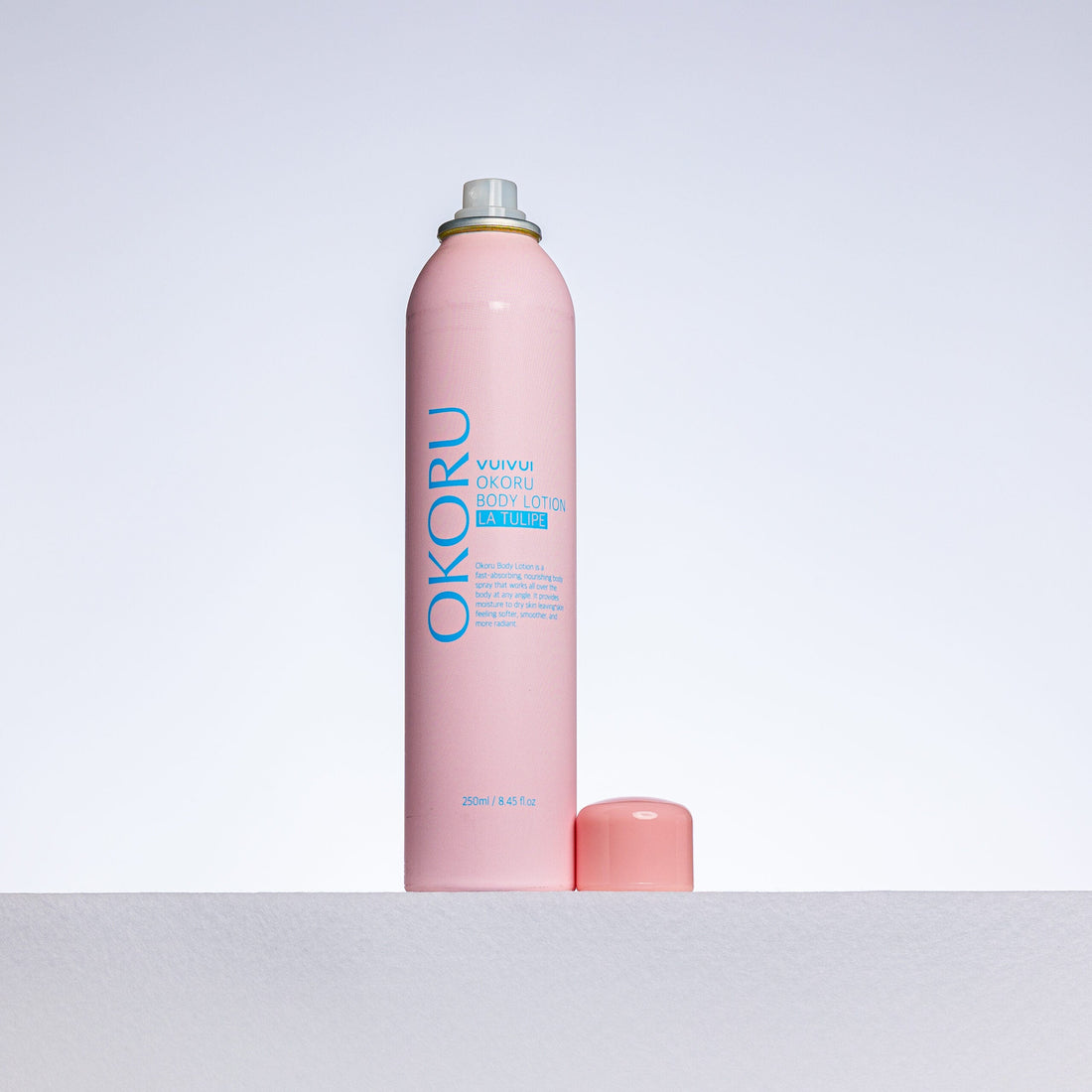 Spray testápoló tulipán aromával OKORU BODY LOTION LA TULIPE