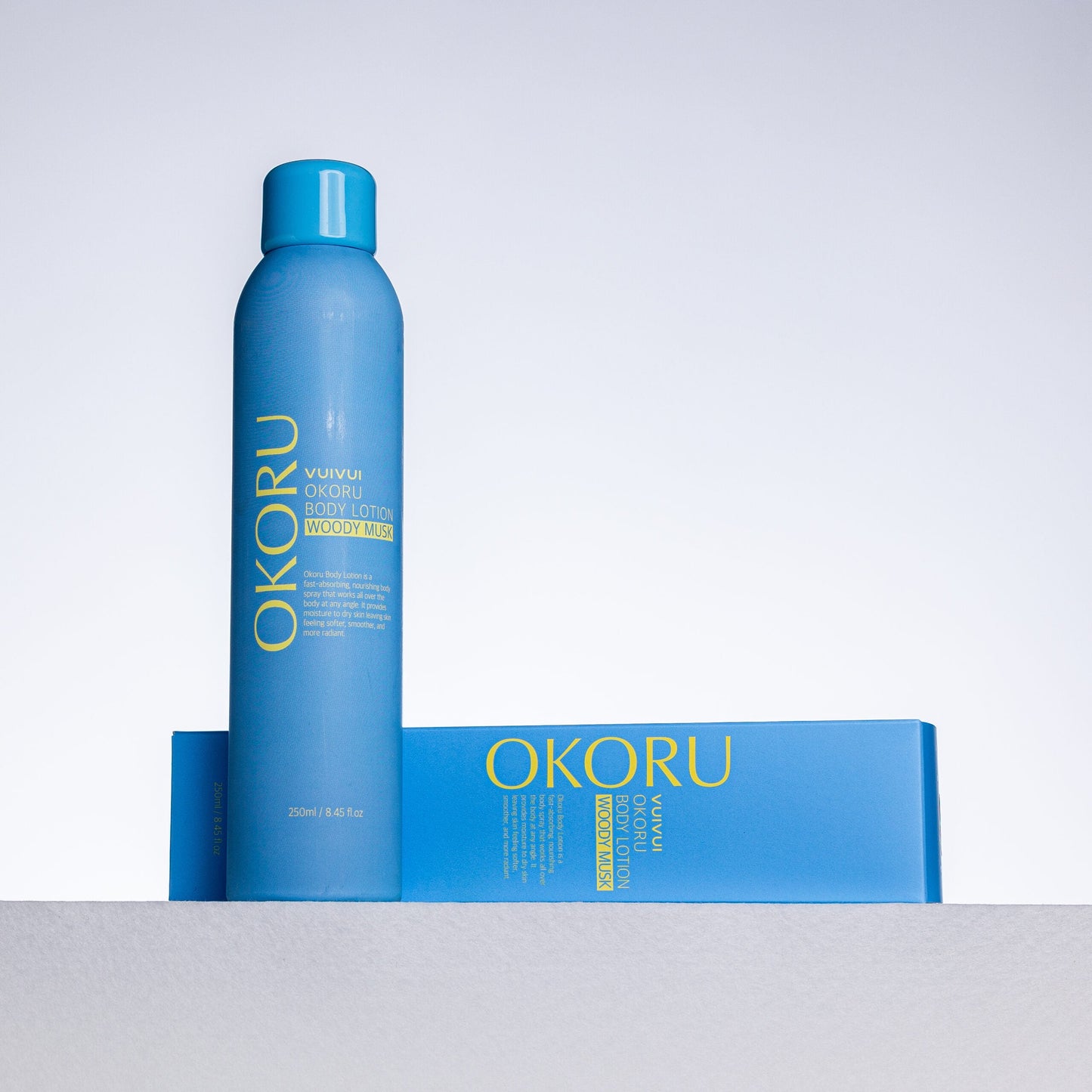 OKORU BODY LOTION WOODY MUSK scented body lotion spray