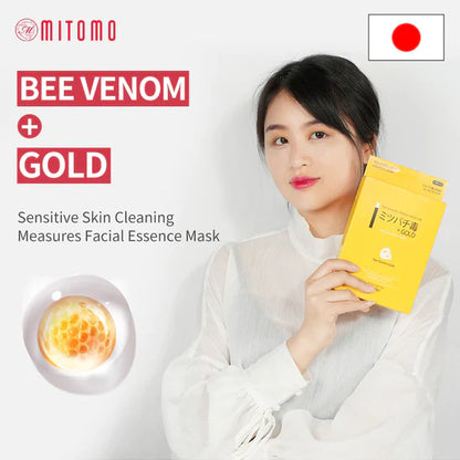 Mască rejuvenantă Mitomo Gold + Venin de albine