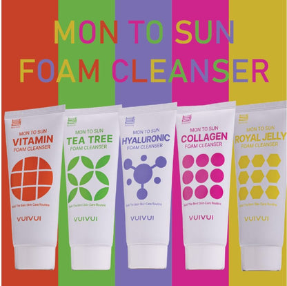 Cleansing foam with vitamins Mon To Sun Foam Cleanser Vitamin