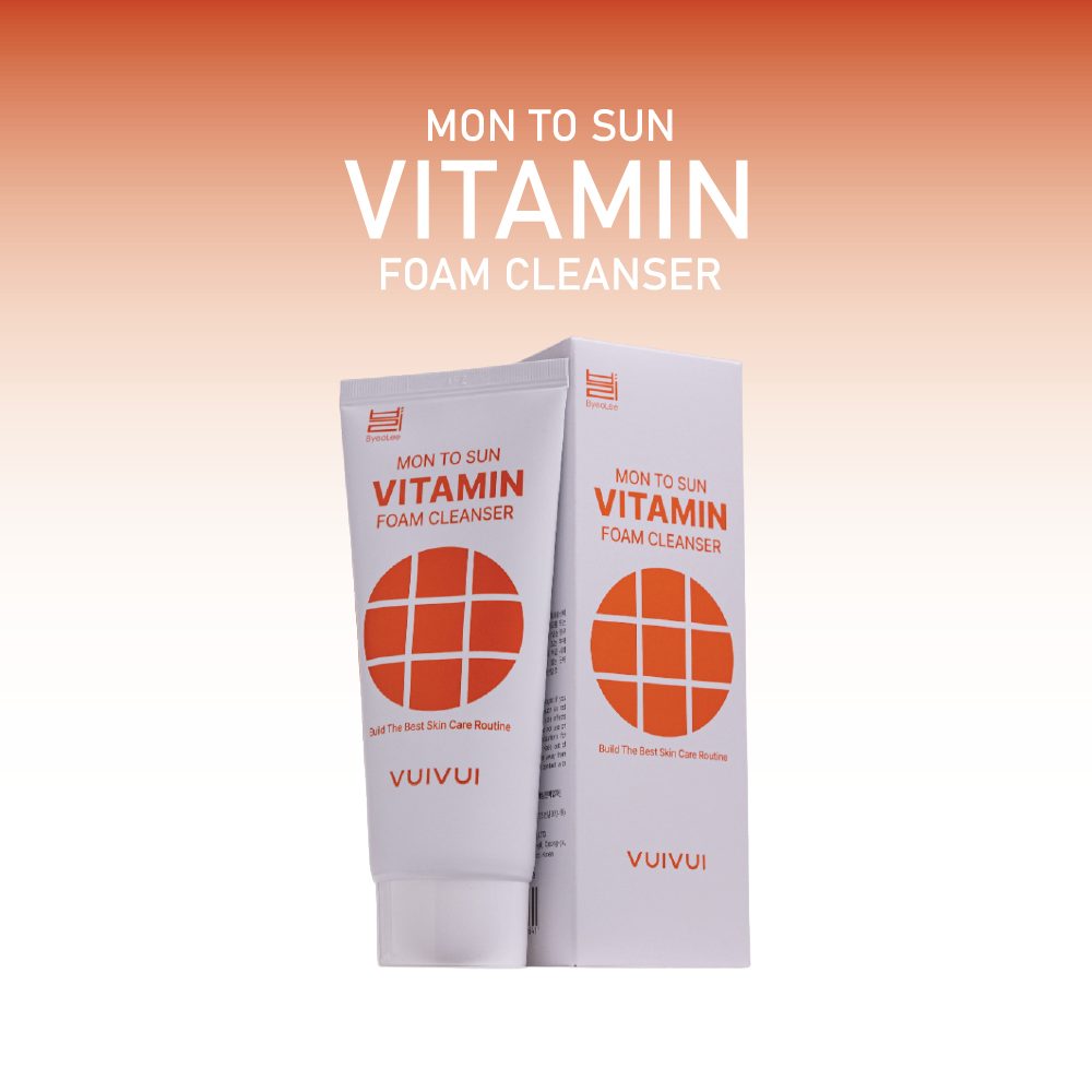 Vitaminokkal készült tisztító hab Mon To Sun Foam Cleanser Vitamin