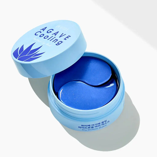 Deeply hydrating eye patches Petitfee Agave Cooling Hydrogel Eye Patch