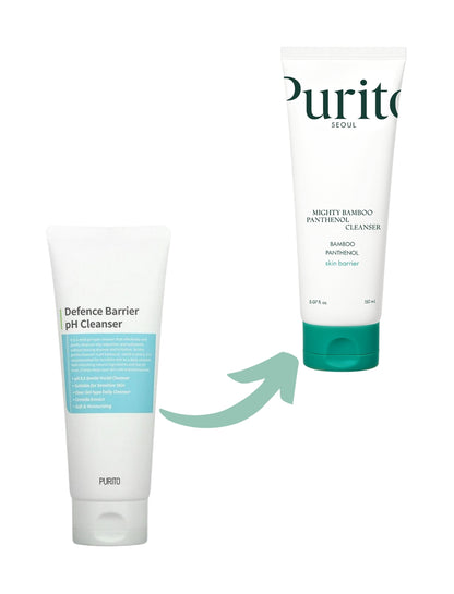 Αφρός καθαρισμού προσώπου PURITO Defense Barrier Ph Cleanser