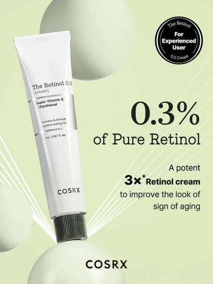 Κρέμα προσώπου με ρετινόλη COSRX The Retinol 0,3% Cream