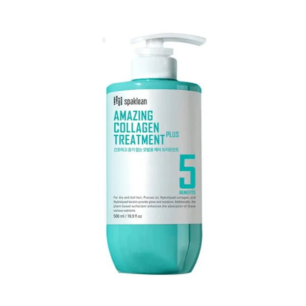 Acondicionador y tratamiento capilar SpaKlean Amazing Collagen Treatment Plus 500ml