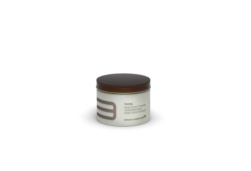 Toning body cream with kaolin Toning TONING MUD CREAM