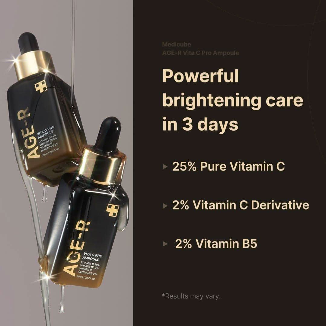 Medicube Age-R Vita C Pro Ampoule 20ml - Koreancare