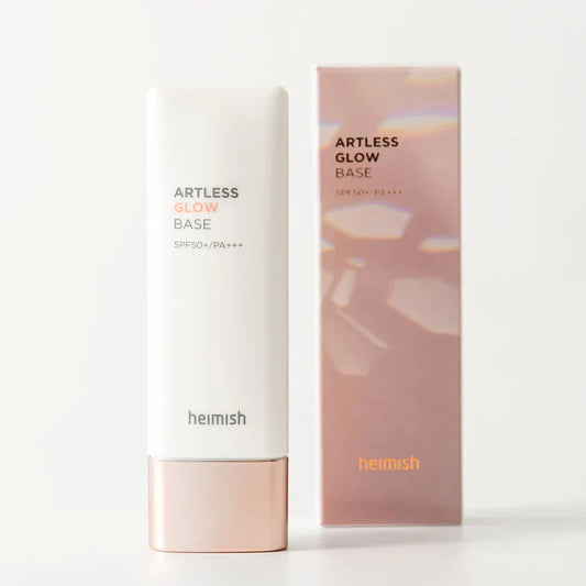 Heimish Artless Glow Base SPF 50+ PA+++ sun protection factor makeup base