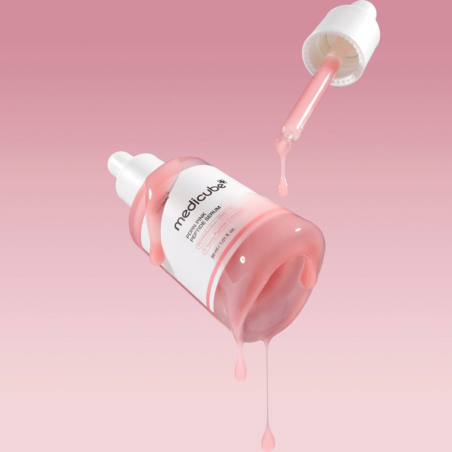 Medicube PDRN PINK PEPTIDE SERUM 30ML - Koreancare
