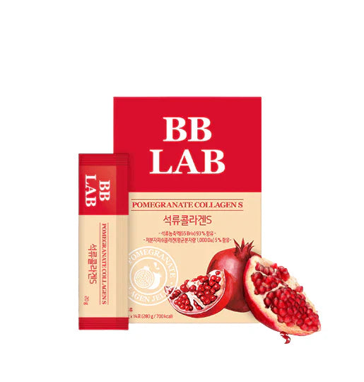 Batoane de jeleu cu colagen marin de greutate moleculară redusă și rodie BB LAB Pomegranate Collagen S