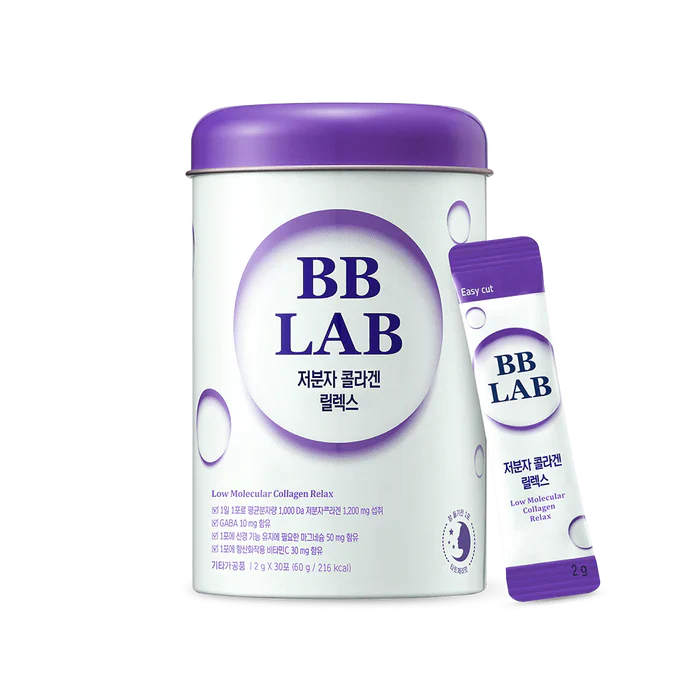 Colagen marin cu masă moleculară mică și pudră GABA BB LAB Low Molecular Collagen Relax