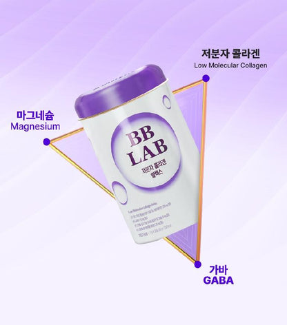 Colagen marin cu masă moleculară mică și pudră GABA BB LAB Low Molecular Collagen Relax